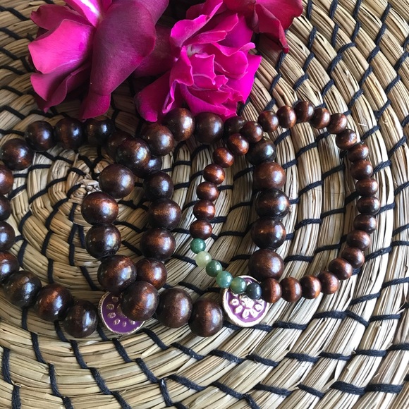 Wooden beads bracelets - Picture 2 of 2